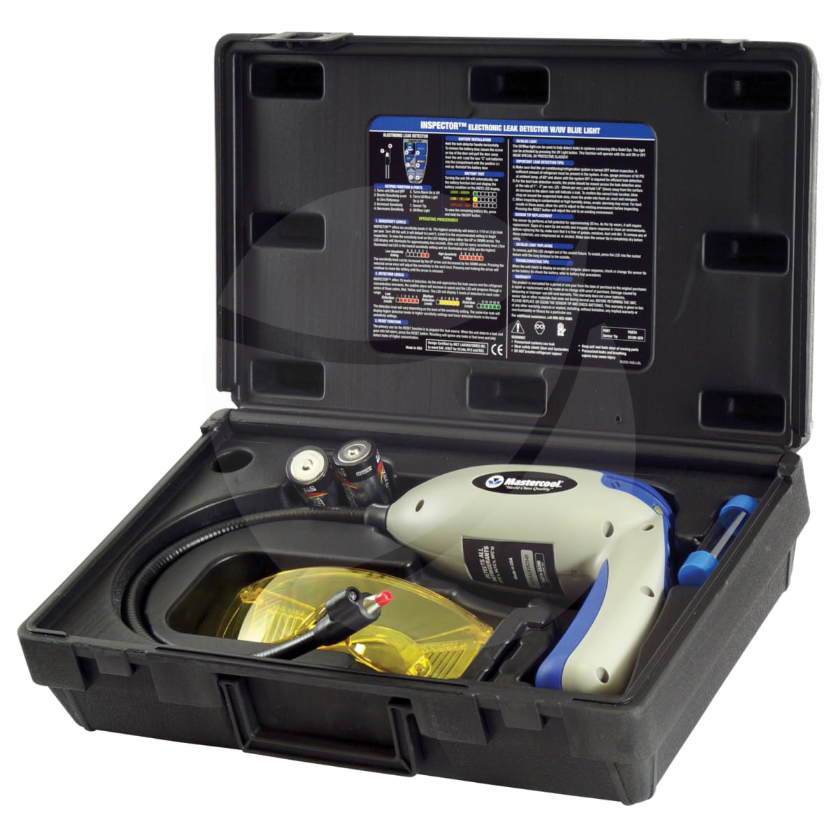 REFRIGERANT LEAK DETECTOR, MASTERCOOL, R12, R134A